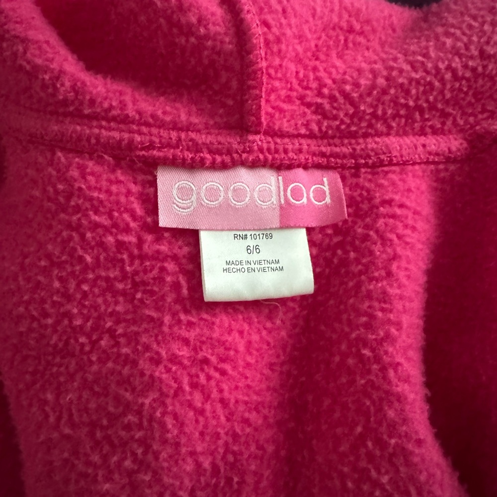 Goodlad Pink Fleece Toggle Coat - Picture 4 of 4